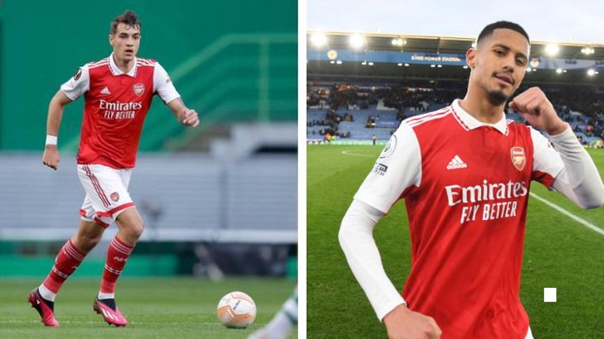 Cover Image for Is Kiwior set to be Saliba’s partner in the Arsenal defence next season?